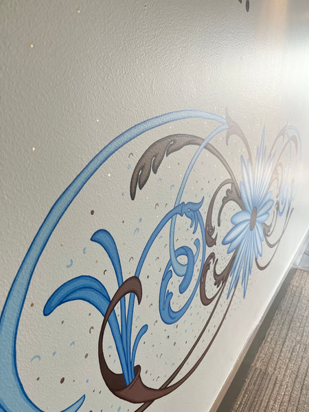 Custom Painting: Mural Wayfarer Theaters, Lower Level 2023