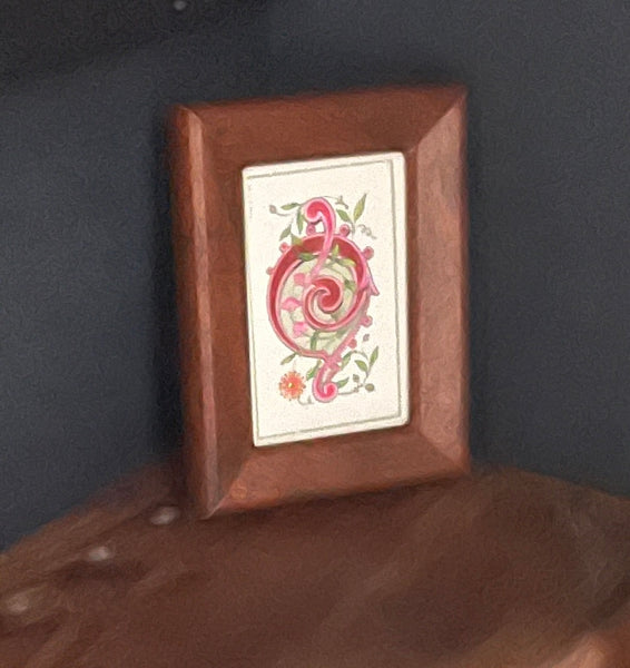 Peppermint Spiral - Framed