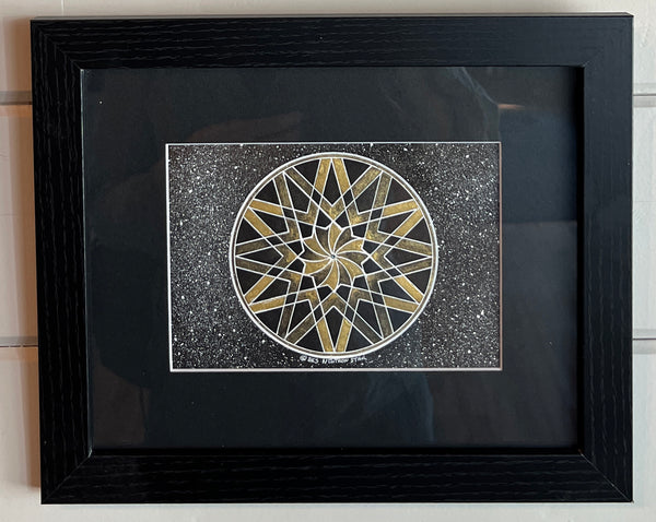 “Neutron Star” - Original, Framed