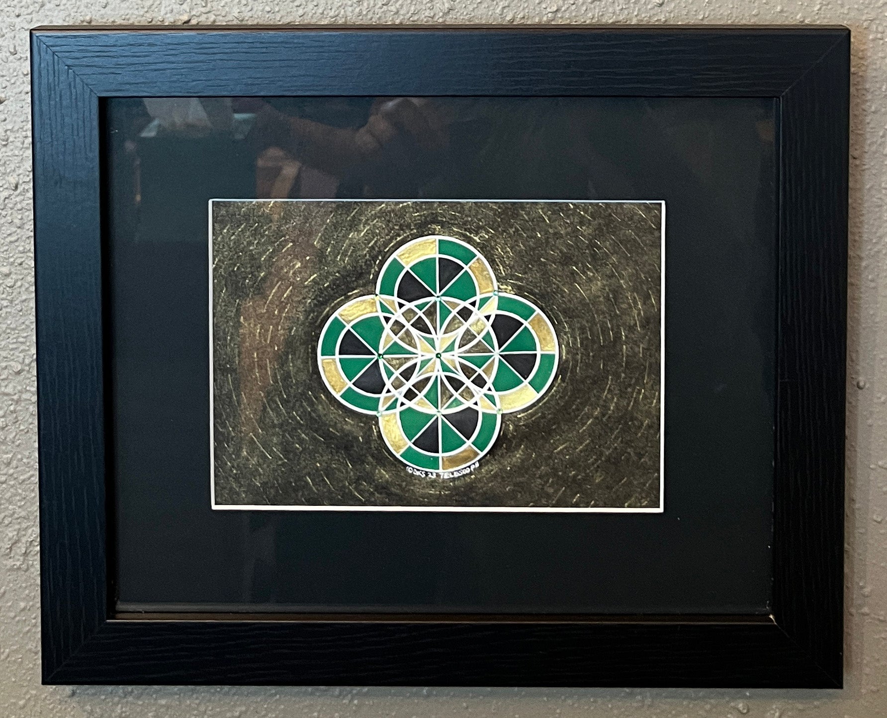 “Telescope” - Original, Framed