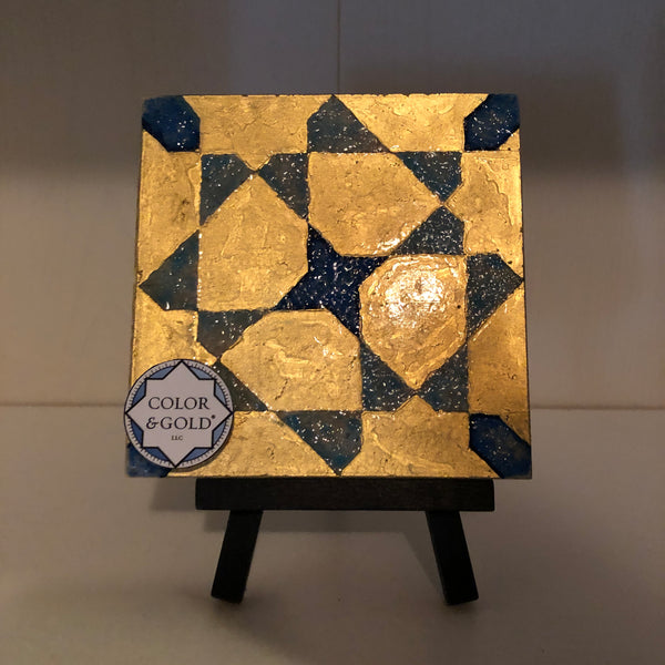 Gilded Stone Tile